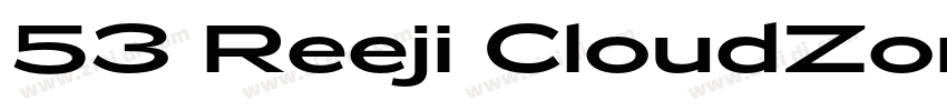 53 Reeji CloudZongY字体转换